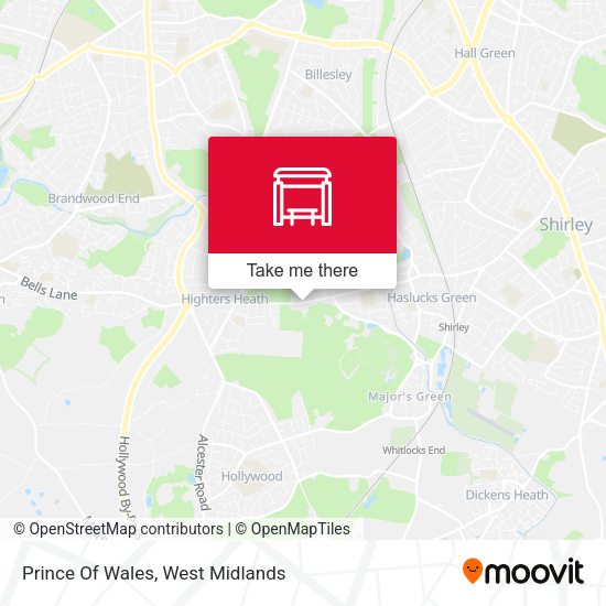 Prince Of Wales map