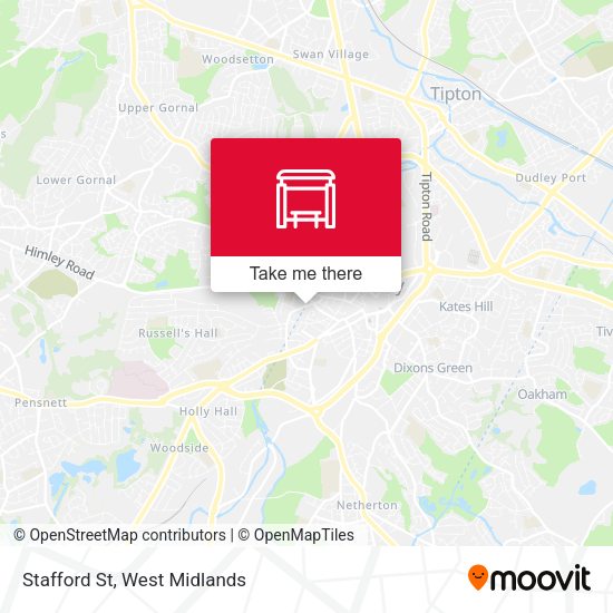 Stafford St map