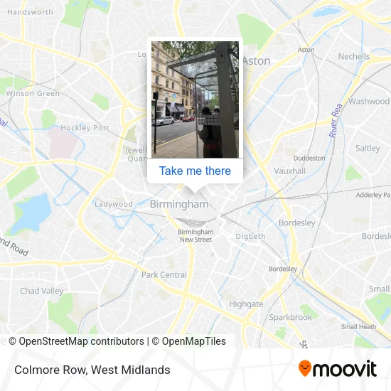 Colmore Row map