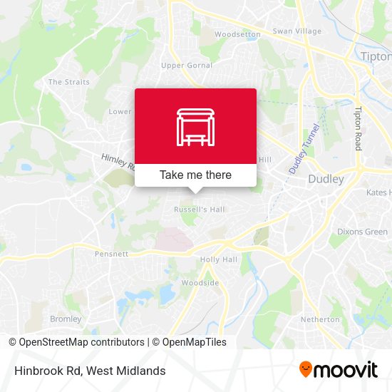 Hinbrook Rd map