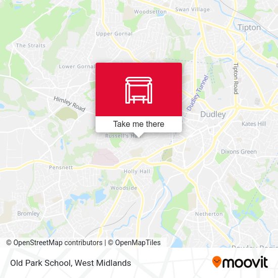 Old Park School map