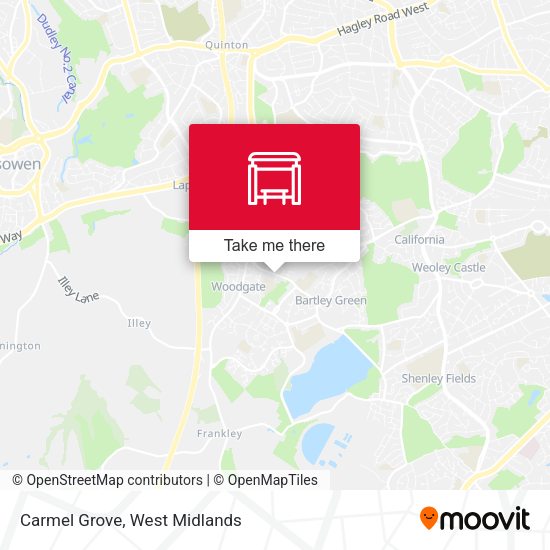 Carmel Grove map