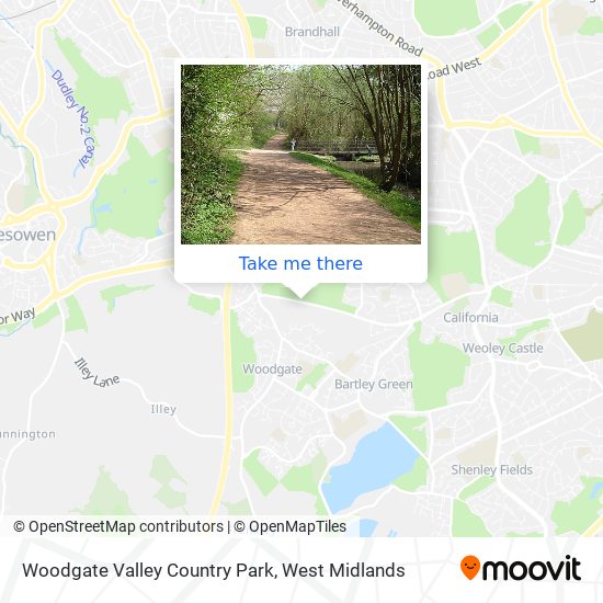 Woodgate Valley Country Park Map How To Get To Woodgate Valley Country Park In Woodgate (B'ham) By Bus Or  Train?