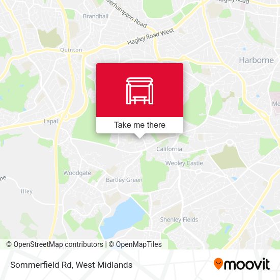 Sommerfield Rd map
