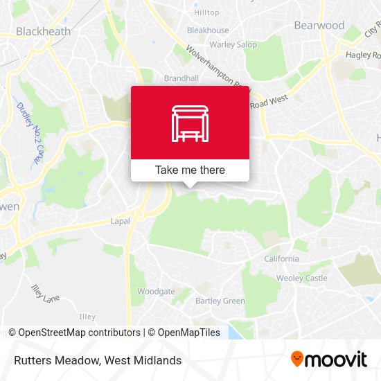 Rutters Meadow map