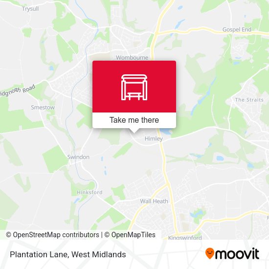 Plantation Lane map