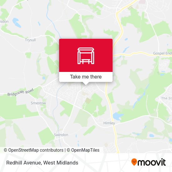 Redhill Avenue map