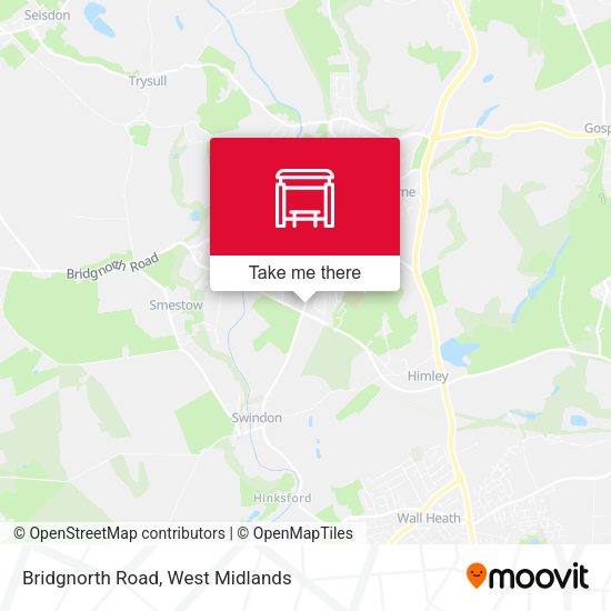 Bridgnorth Road map