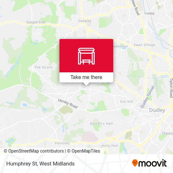 Humphrey St map