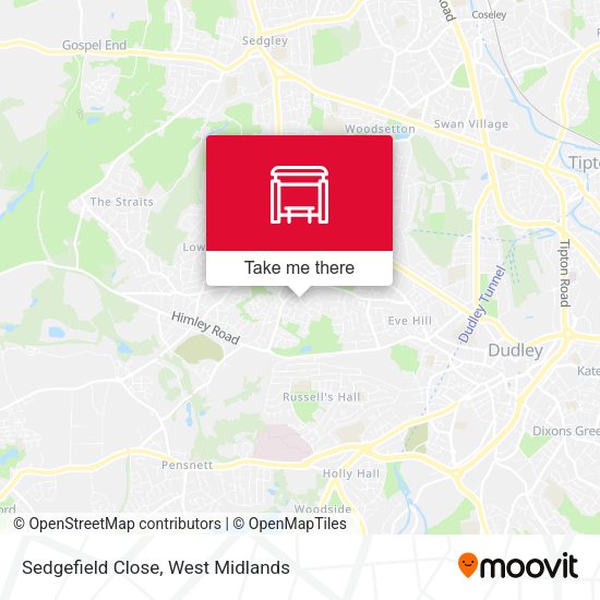 Sedgefield Close map