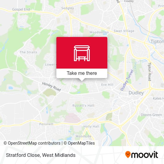 Stratford Close map