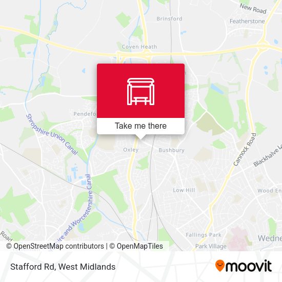 Stafford Rd map