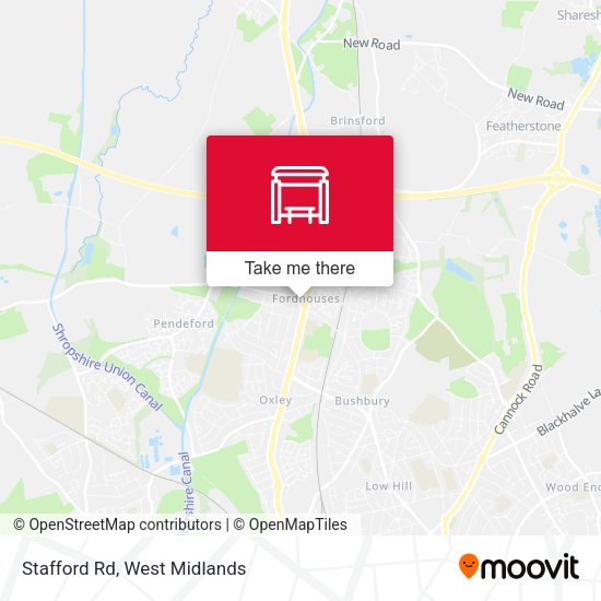 Stafford Rd map