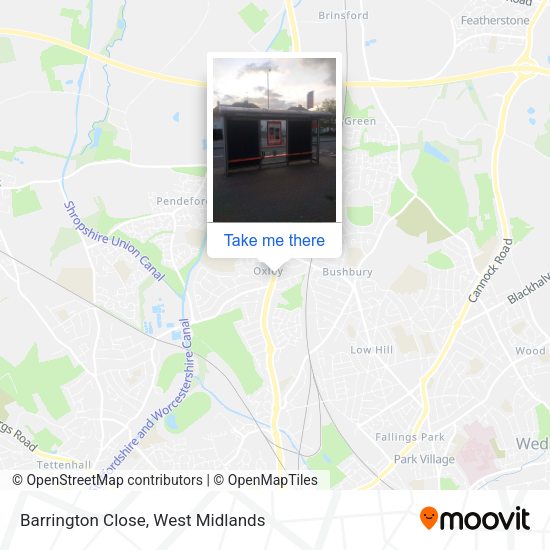 Barrington Close map