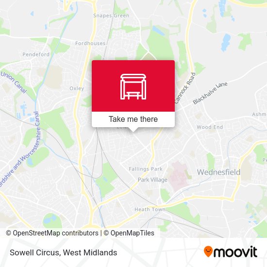 Sowell Circus map