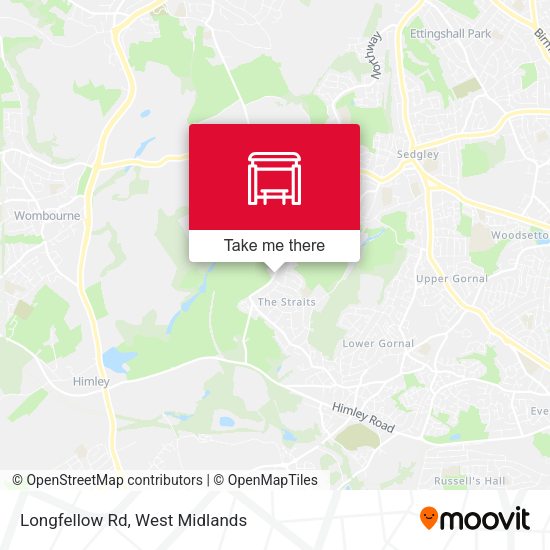 Longfellow Rd map