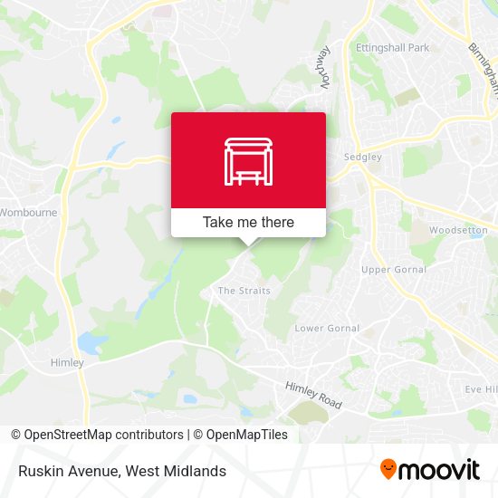 Ruskin Avenue map