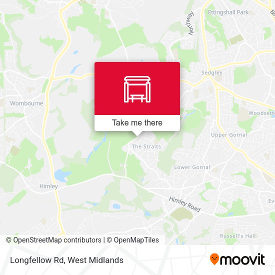 Longfellow Rd map