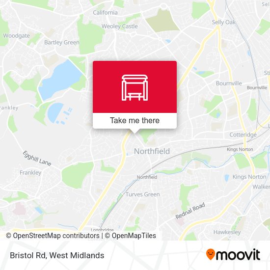Bristol Rd map