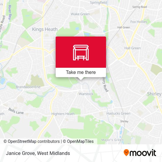 Janice Grove map
