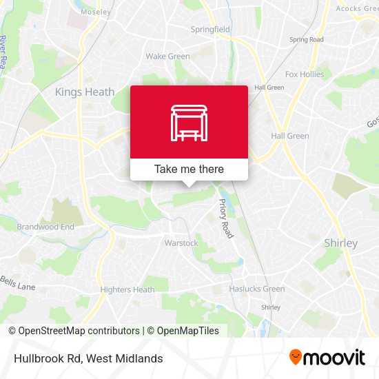 Hullbrook Rd map