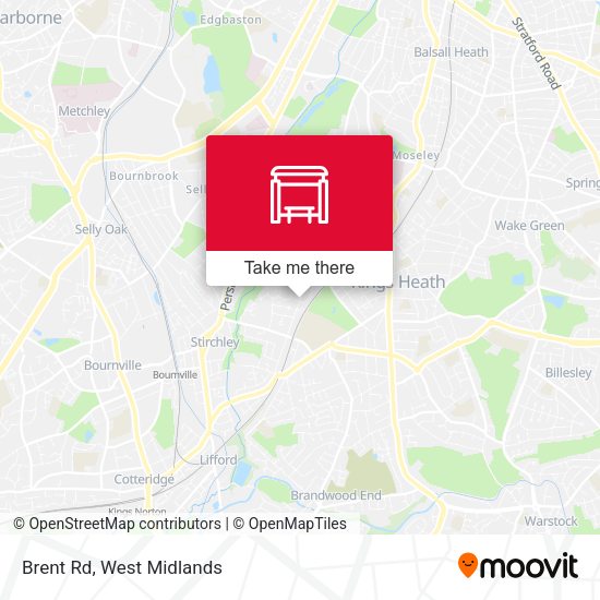 Brent Rd map