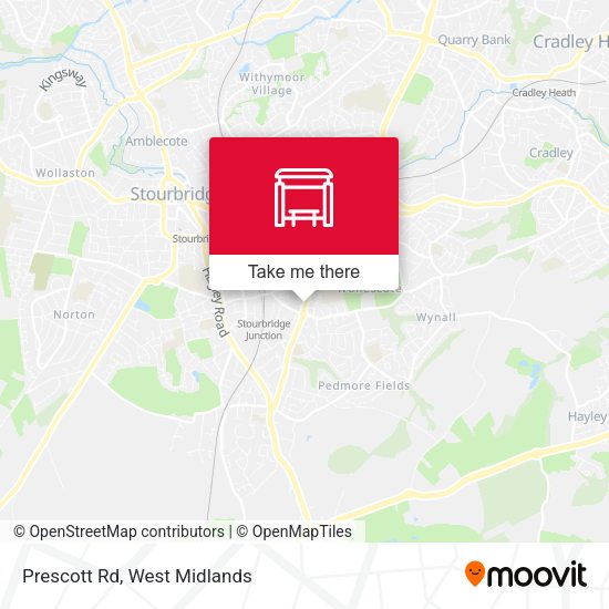 Prescott Rd map