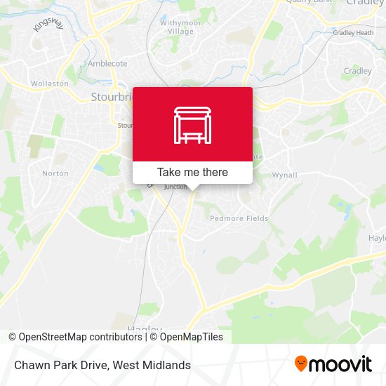 Chawn Park Drive map