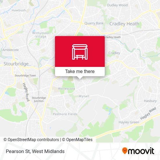 Pearson St map