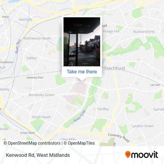 Kenwood Rd map
