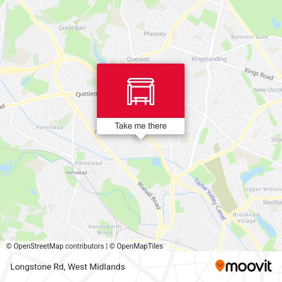 Longstone Rd map