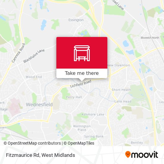 Fitzmaurice Rd map