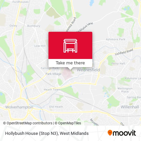 Hollybush House (Stop N3) map