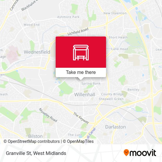 Granville St map