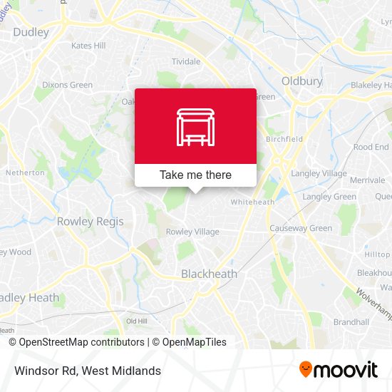 Windsor Rd map