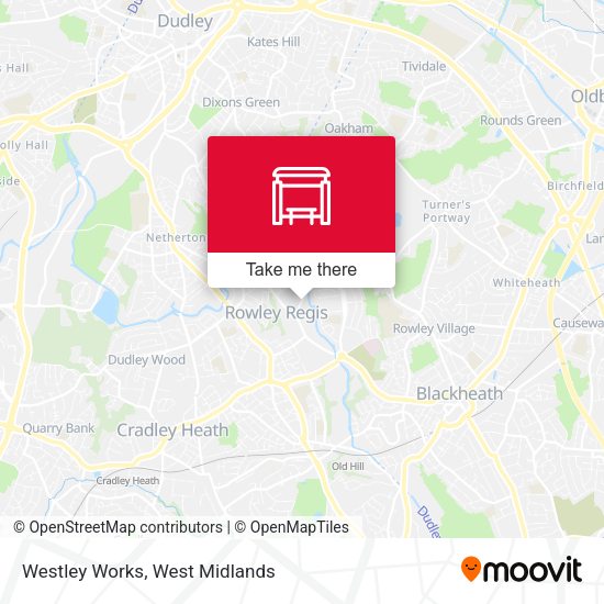 Westley Works map