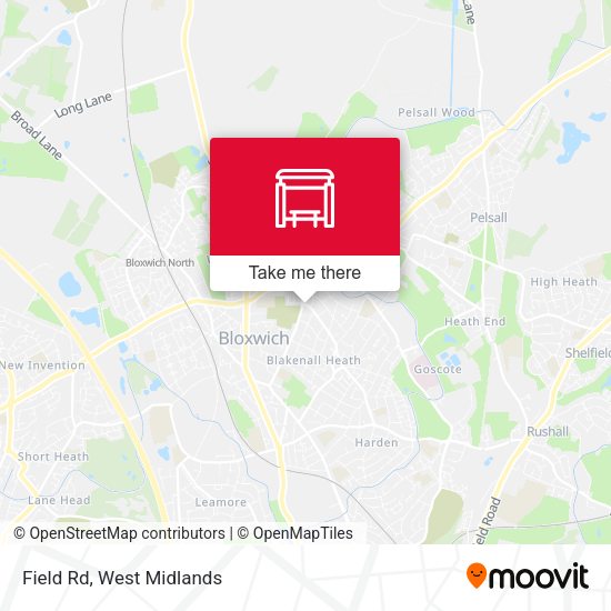 Field Rd map