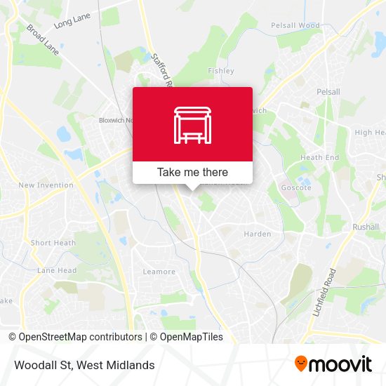 Woodall St map