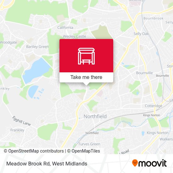 Meadow Brook Rd map