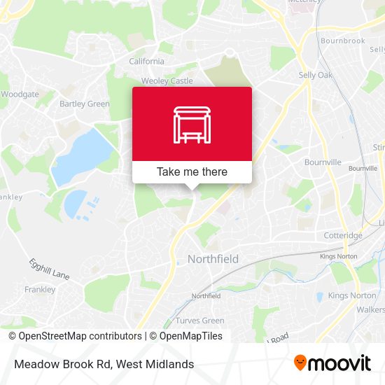 Meadow Brook Rd map