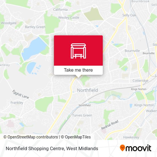 Northfield Shopping Centre map