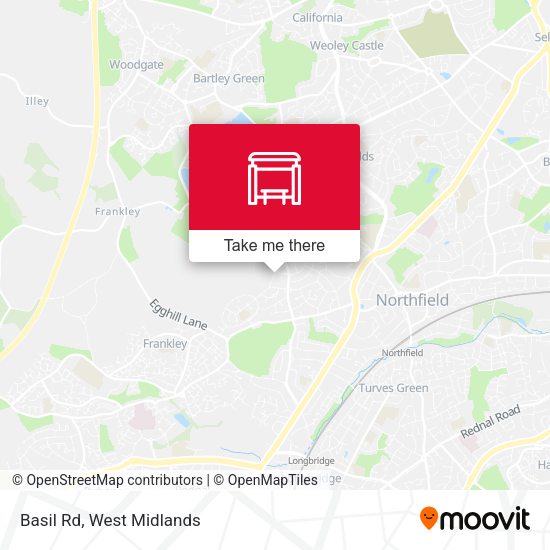 Basil Rd map
