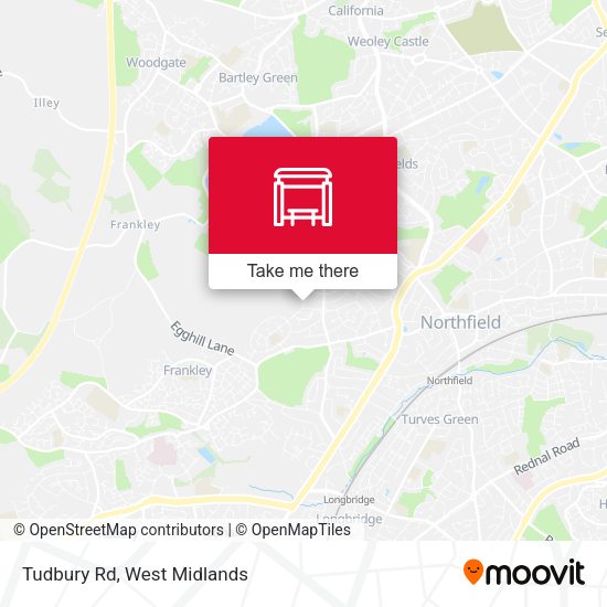 Tudbury Rd map