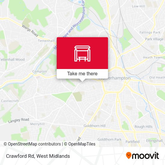 Crawford Rd map