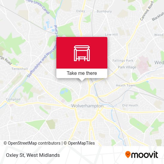 Oxley St map