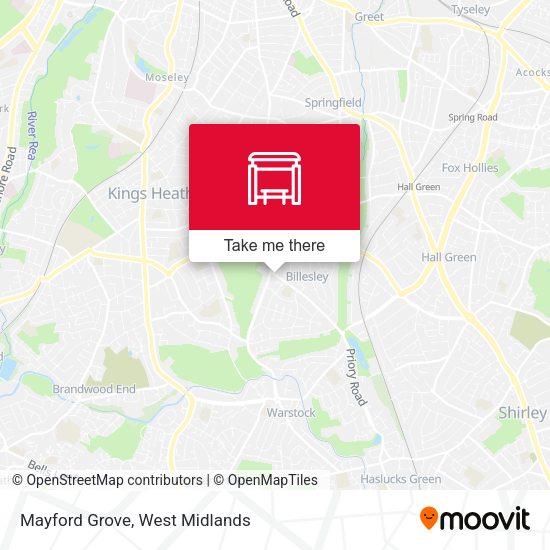 Mayford Grove map