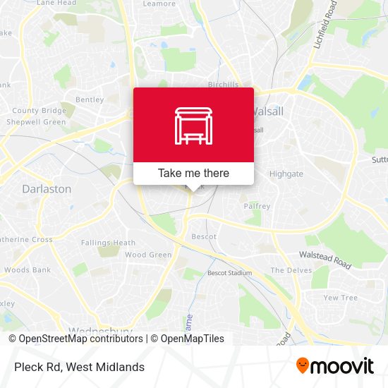 Pleck Rd map