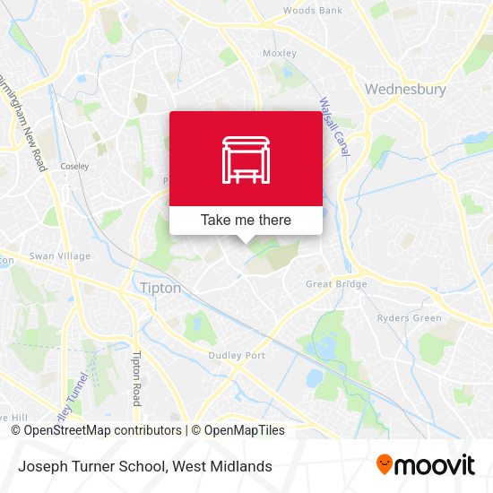 Joseph Turner School map