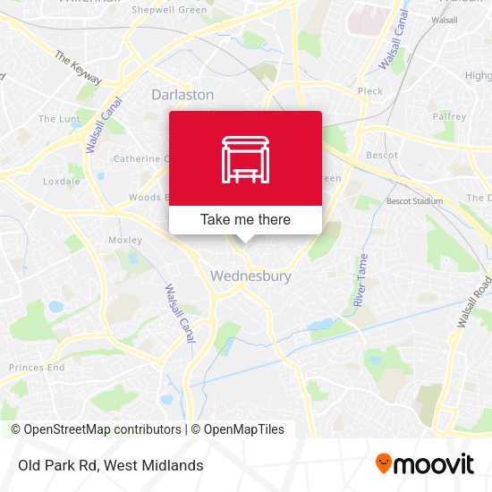 Old Park Rd map