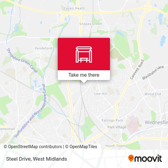 Steel Drive map